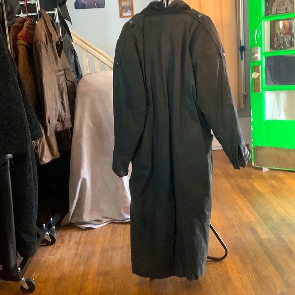 One Way leather trench coat - Picture 2 of 6